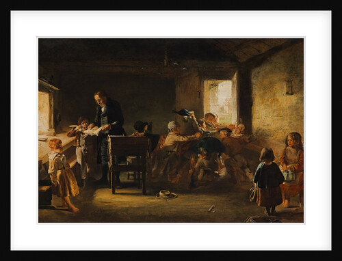 The Schule Skailin' by Sir George Harvey